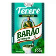 Erva-mate Barão De Cotegipe Tereré Menta Ice Sem Glúten Em Caixa 500 g