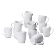 Amazoncommercial Juego De 12 Tazas De Cafe Porcelana 12 O