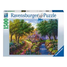 Puzzle 1500 Peças Casa À Beira-rio - Ravensburger - Imp
