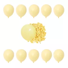 Balão Bexiga Candy Colors Amarelo - Tom Pastel 50 Und - N° 5