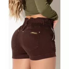 Shorts Jeans Feminina Pitbull Original Ref 68685