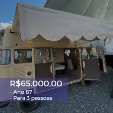 Kombihome 1987 Motorhome - Pronta Entrega Em Mg Y@w3