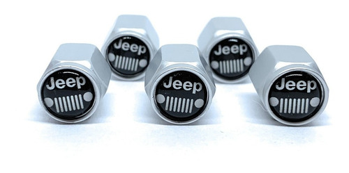 Foto de Tapa Valvulas Para Neumatico Emblema Jeep