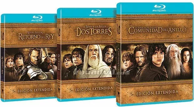 Trilogía El Señor De Los Anillos Extendida 6 Blu-ray
