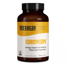 Freshcap Cordyceps Cpsulas De 120 Unidades, Suministro De 60