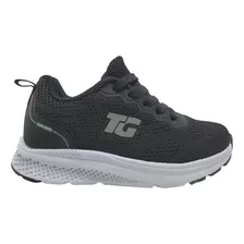 Zapatillas Team Gear Running Niño Aruba Negro-blanco Cli