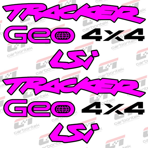 Stickers Calcomana Kit Pack Tracker Geo 4x4 Lsi Vinil Calca Foto 7