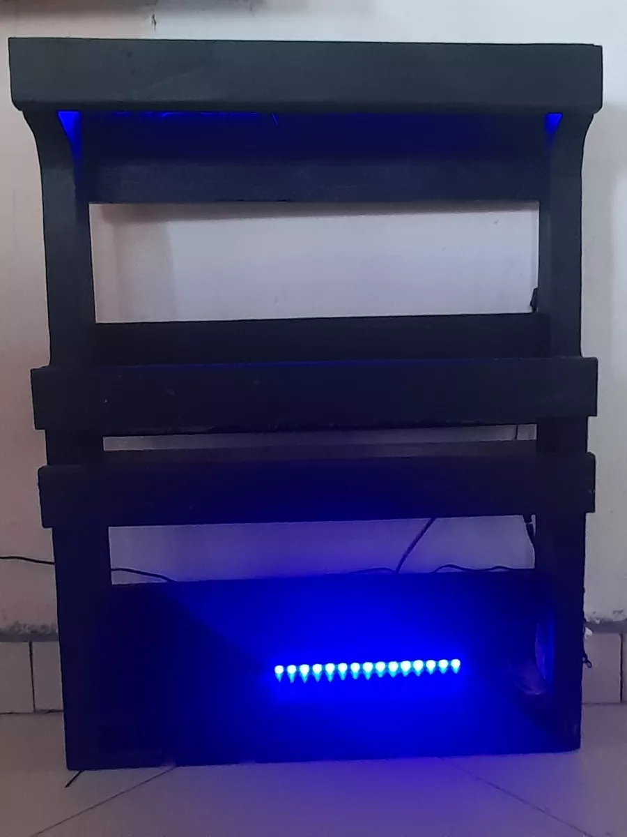 Mueble Aéreo Tipo Bar Con Luces Led 