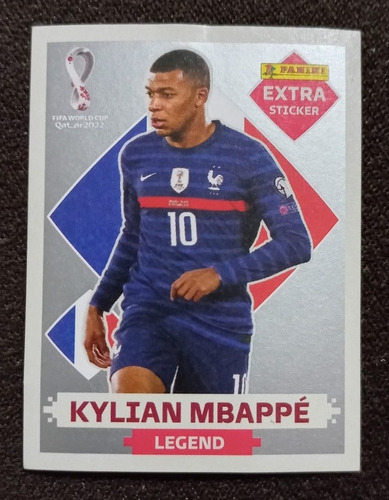 FIGURINHA MBAPPE LEGEND PRATA DA COPA DO MUNDO 2022 - Hobbies e