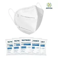 Kn95 Kit 20 Máscaras N95 Proteção Respiratória Pff2 Nutriex Cor Branco