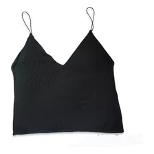 Top Zara Negro Talla L Mex 30 Nuevo