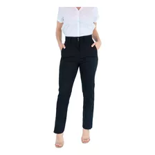 Pantalon De Vestir De Dama Corte Recto