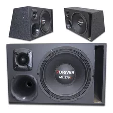 Caixa Trio Falante 12 7driver Taramps Ml 570s Rms Bate Forte