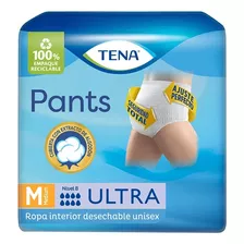 Ropa Interior Desechable Adultos Tena Pants Ultra M 10un