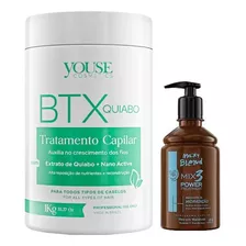 Btx Youse Realinhamento 1kg + Maxy Blend Hidratação 250g