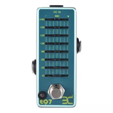 Eno Ex Eq7 - Pedal De Efecto Ecualizador De Guitarra (7 Band