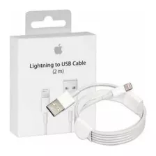 Cabo iPhone Lightning 2 Metros Para iPhone Garantia Lacrado