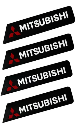 Tope Protector De Puertas Para Vehculos 4 Piezas Mitsubishi Foto 4