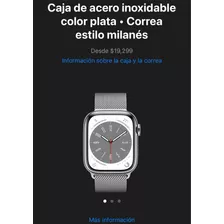 Apple Watch Series 5 44 Mm Correa Milanes Gps+celular