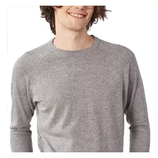 Sweater Algodón Hombre Bensimon Pablo Gris Me Premium