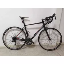 Bicicleta Ruta Cube Attain Sl Race Negra Y Naranja 56 Cm/ M 