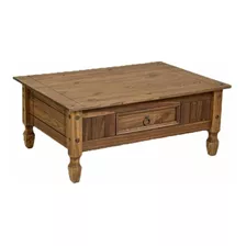 Mesa De Living Ratona Madera Maciza Pino Mexicano Sensacion