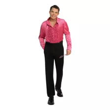 Disfraz Disco Velvet Rosado M