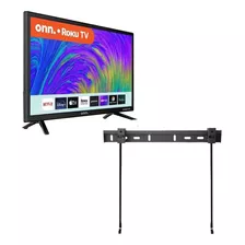 Pantalla Onn 24 100012590 Roku Smart Tv + Soporte Pared