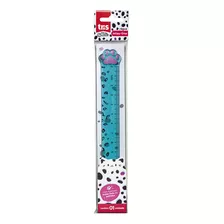 Régua Escolar Plástica Decorada Holic Pets 15cm Tris