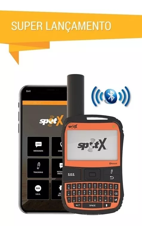 Spot X Rastreado E Comunicador Satelital Bluetooth