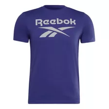 Playera Deportiva Hombre Caballero Entreno Reebok Big Logo