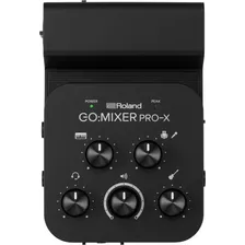 Interface De Áudio Roland Go Mixer Pro X