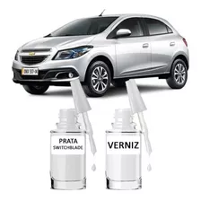 Tinta Tira Risco Automotivo Chevrolet Onix Prata Switchblade