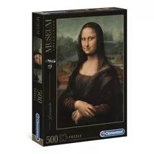 Puzzle Clementoni 500 Piezas La Gioconda De Da Vinci