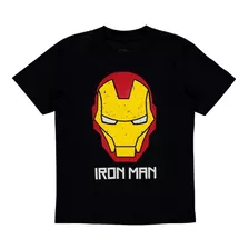 Polera De Niño, Iron Man Avengers Comics