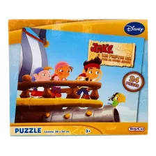 Puzzle Jake Y Los Piratas Del País De Nunca Jamás 24 Pz