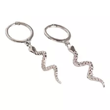 Aretes Estilo Serpiente - Plata 925