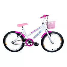 Bicicleta Mtb Aro 20 Feminina + Aro Aero - Wolf Bike