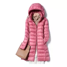 Chaquetas De Invierno Para Mujer Abrigo Largo Parka Delgada