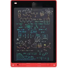 Tablet Vermelho Lousa Mágica Digital Tela 12 Grande Colorida