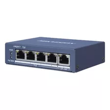 Switch 4 + 1 Puerto Poe Hikvision Gigabit Camaras Ip 