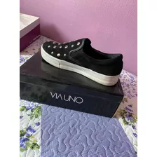 Zapatillas Negras Vía Uno