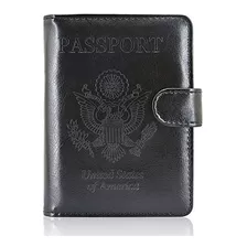 Acdream Estuche Tipo Billetera Para Pasaporte Con Trabajo Co