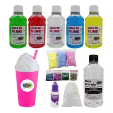 Slime Para Fazer Colas Glitter Perolas De Isopor Promoção 