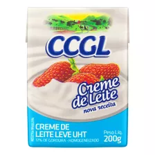 Creme De Leite Uht Leve Homogeneizado Ccgl Caixa 200g