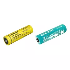 Pilha Bateria Olight / Nitecore 21700 3.6v Recarregável