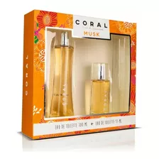 Fragancia Coral Musk 100ml + Coral Musk 55ml