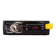 Kit Radio Carro Mp3 Usb+ Antena Fm + 4 Auto Falante 6 Pol 