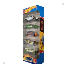 Pack Com 5 Carrinhos Hot Wheels Lets Race 1806 - Mattel