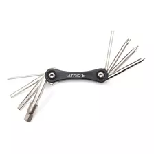 Kit Ferramentas Multitool 9 Funções Para Bike Atrio Bi188